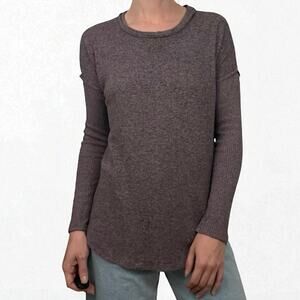 B Collection by Bobeau Purple Long Sleeve Top